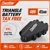 NONE Batteria Ebike ChamRider 48V 45AH 21700 Ricaricabile a Triangolo con BMS 50A, Grande Capacità 500W 1000W 1500W 2000W, Super Potente Bafang