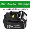 DAWEIKALA Batteria al litio BL1860B Makita 100% compatibile con utensili elettrici Makita 18V DDF487 DTW190 DTD156 DHP485 Batteria di ricambio al litio