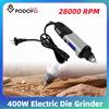 NONE Podofo Smerigliatrice Elettrica 178 Pezzi 400W 28000 RPM 6 Velocità Variabili per Lavorazione del Legno Intaglio Taglio Metallo Lucidatura Utensile Elettrico Fai-da-Te