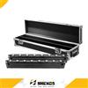 SHEHDS Spedizione Rapida Barra LED Multicolore RGBW 8x12W con Testa Mobile per DJ, Eventi, Matrimoni, Chiese e Attrezzature da Palco