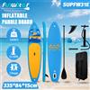 funwater Tavola da Paddle Gonfiabile SUP per Attività Acquatiche all'Aperto 320-350cm Facile da Trasportare, Adatta per Yoga in Acqua, Pesca, Fitness, Viaggi in Famiglia con Accessori, Ideale per Principianti.