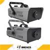 SHEHDS Macchina del fumo SHEHDS 1500W con telecomando cablato, per Halloween, matrimoni, club, feste, bar, palcoscenici e concerti