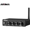 Aiyima Amplificatore di Potenza Bluetooth AIYIMA Audio A01 PRO TPA3116D2, Amplificatore Audio HIFI 100W*2 Stereo Classe D per Home Theater, Bassi, Alti e Medi