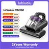 Lubluelu CM208 Aspirapolvere per Materassi 15Kpa con Riscaldamento Potente, Doppia Luce UV-C, Doppio Contenitore, Aspiratore Portatile con Filtro HEPA e Ultrasuoni per Letti e Divani