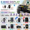 varstrom Display a colori touch screen Varstrom VD18MT per e-bike CAN/UART/Tongsheng Bluetooth Computer eBike IP67 Impermeabile 9 livelli PAS per BBS01B BBS02B BBSHD G020 G0900 H400B TSDZ2B TSDZ8 TSDZ16 JYLT