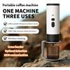 NONE Macchina da Caffè a Capsule 3 in 1 Portatile Elettrica, Macchina per Espresso a Capsule Senza Fili con Pompa di Riscaldamento, per Viaggi e Auto