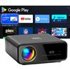 AUN Proiettore AUN U001 Pro Originale Android 14 Google GTV 2 + 32Gb Widevine L1 AI 200 pollici Smart 3D 4K Proiettore TV MINI Cinema Laser Video Proiettore per Film e Giochi Full HD P con TOF