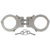 MFH Manette per la polizia con due chiavi e doppia catena, design solido,