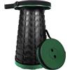 Origin Outdoors Sedia telescopica 45 cm, nera,