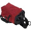 WESIEVYA Sacca Magnesite da Arrampicata Bouldering Oxford Rosso, Chiusura Regolabile, Tasche Portaoggetti con Cerniera, per Arrampicata e Corde da Montagna