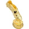 Alipis Premio Calcio Mini Stivale Dorato in Lega, Figurina Premio per Appassionati di Calcio, Collezione Personale e Regalo