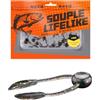 Generic Confezione da 20 esche da pesca morbide, materiali dal design realistico, alta elasticità, per fiumi neri, resistenti agli strappi, esche da pesca realistiche