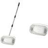 CAQYPVH Raccoglitore di Palline da Tennis Resistente Cestino Raccoglipalle Leggero Attrezzatura per Allenamento, Raccoglitore Deluxe + Rullo Di Ricambio