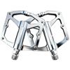 Accarugty Pedali ultraleggeri in lega di alluminio CNC con 3 cuscinetti e 12 perni | Pedali da ciclismo con sistema a 3 cuscinetti, per mountain bike e dirt bike con perni, pedali in lega neri