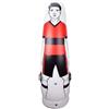 RoaQinFo Football Training Dummy Manichino Calcio Allenamento Ostacolo Gonfiabile Base Riempibile PVC Spesso Antiurto Autoraddrizzante con Maniglie Adatto per