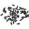 Generic 60 Connettori per Pesca alla Carpa per Lanci Accurati, Perline di Arresto Leggere per Impianti di Acqua Dolce e Salata, in Plastica, 12 X 5 mm.