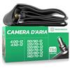 MoovMoov Camera d'Aria 12 pollici - Scooter e Minimoto - Per Pneumatici 110/90-12, 120/70-12, 120/80-12, 130/70-12, 130/80-12, 140/70-12, 4.00-12 e 4.50-12