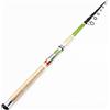 Generic Canna da pesca telescopica con manico in legno di carbonio, canna da pesca extra pesante per pesca alla carpa, attrezzatura da mare portatile e mulinello combo