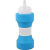 Alipis Borraccia Sportiva Resistente All'usura ad Alta Resistenza in Silicone da 650ml a Forma di Manubrio per Fitness e Attività All'aperto Riutilizzabile