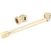 Yinhing Kit di Accessori per Gonfiaggio Pneumatici con Ugello della Pompa con Filettatura Interna da /4 pollici con Doppi Adattatori per Biciclette, Auto, Camion e Altro (1/4)