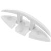 GALPADA Boat Cleat Pieghevole in Nylon Bianco, Galloccia per Kayak e Canoe, per Ormeggio Sicuro e Fissaggio Rapido in Banchina e Ambienti Marini