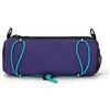 Homyl Borsa Manubrio Bicicletta Multifunzione Tpu Nylon Comparto Accessibile con Tracolla Mobile Struttura Protettiva E, Borsa Da Manubrio/Tracolla Viola Con Cordino Blu, Array, Viola
