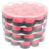 Luxshiny 60 Pezzi Nastro Assorbente per Racchetta da Badminton Rosso in Pu