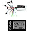 POAHNCU Display per Ebike, Controller E-bike 36V/48V 17A 250W/350W Motore Brushless LCD866