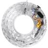 SWOOMEY Luce LED per Raggi di Bicicletta Ricaricabile Ip65 300mah, Plastica Bianca, modalità Multiple per Ciclismo Notturno, Decorazione Raffinata e Resistente