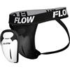 Flow Fightgear Premium Conchiglia prottetiva - Suspensorio - Per sport da combattimento, kickboxing, hockey, baseball - Uomo