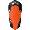 Baoblaze Parastinchi Calcio Parastinco Protezione Tibia Strato Rigido Liner Eva Cinturino Regolabile Forma Anatomica Assorbimento Impatti Adatto per Partite, Array, Arancione