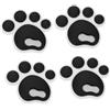 CHILDWEET Pad 4 Pezzi Antiscivolo Snowboard da Nero in Silicone