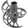 GETAJGHSD 3 Pezzi Scanalatura per Palline da Ping Pong Orbit Trainer per Palline da Tennis Tavolo ABS Design a Spirale Sistema di Alimentazione Continua Allenamento Casa e Club