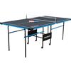TRUIHUA Tavolo da ping pong da 2,1 m per interni, per bambini, compatto, pieghevole, con racchetta da ping pong e rete, per bambini, 210 x 117 x 76 cm