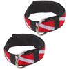 HANABASS Cinturino Inossidabile Immersione in 2 da Pezzi Polso per D-Ring e Acciaio Nylon, Sgancio Rapido, Compatibile Torce Subacquee e Fotocamere per Immersioni