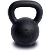 SF SUPRFIT Suprfit Econ Kettlebell | Ghiria | Peso: 20 kg | per Gli allenamenti di Cross Training, Sollevamento Pesi o Body Building | in ghisa | Ideale per Esercizi di tirata, girata e Spinta | Nero smaltato