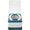 Cabilock Toilette Portatile Pieghevole per Auto e Viaggio, Pp PVC | Uso Veranda e Campeggio, Funzione Cestino, Sacchetto in Plastica Incluso