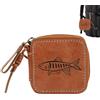 Generico Borsa raccoglitore per esche, organizer per esche da pesca Borsa per | Porta esche da pesca Organizer per portafoglio da