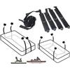 yilemeiyile Kit da collo a polso in 1 pezzo, collare per manette posteriore regolabileD6-8P1