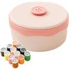 Générique Kit scatola magnetica compatta e portatile, Rosa, Se référer au descriptif, riferimento alla descrizione