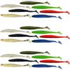 MAGICLULU 21 Pezzi Esca Morbida da Pesca 9cm T-Tail 2, 6g, Lure Artificiale | Pvc, Forma Speciale a Spirale, Leggero e Odore Sgradevole, per Attività di Pesca All'aperto Colore Casuale