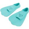 Angoily Pinne da Nuoto Corte in Silicone, Taglia Xs 27-29, Verde | Mare e Piscina, Flessibili e Leggere, Adatte ai Piedi Adulti, Accessorio Portatile per Allenamento