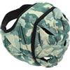 MINAOLULUS Casco Protettivo Imbottitura in Spugna Eva Cavo alle Orecchie per Rugby e Calcio Design 3d e Cordino Elastico Regolabile per Ragazzi e Giovani