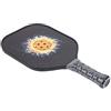 HUSHUI Superficie Professionale in Fibra di Vetro per Racchetta da Paddle Pickleball per Giochi All'aperto Al Coperto con Nucleo in PP 15,4 X 8,1 in 1 unità