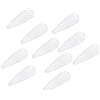 blloocod Kit 10 Bombarde Affondanti Chiare 3.5G | pesca in mare e acqua dolce, micro esche, lancio preciso