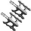 PRETYZOOM Pedali Efficienti per Ultraleggeri a Alluminio Lega di Bicicletta in Struttura Cuscinetti, Resistenti per Ciclismo Ricreativo e Pendolarismo