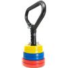 Strength Shop Manico Kettlebell caricabile, per dischi con fori olimpici (50/51 mm), manico regolabile in acciaio inox da 1,7 kg