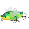 HUSHUI Esca Dura per Pesci con Design Bionico a Cicala Ed Eliche Rotanti per la Pesca D'acqua Dolce 7,5 Cm