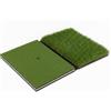 harayaa Tappetino da Golf Pieghevole Tappeto Allenamento Golf Tappetino Battuta Pad Allenamento Precisione Doppio con Foro per Tee Area Compatta Pieghevole