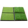 harayaa Tappetino da Allenamento Golf Tappeto Pratica Colpo Piastra Swing Base Antiscivolo Superficie Bifacciale Modulare in Gomma Adatto per Esercizi Domestici Giardino Campo Pratica
